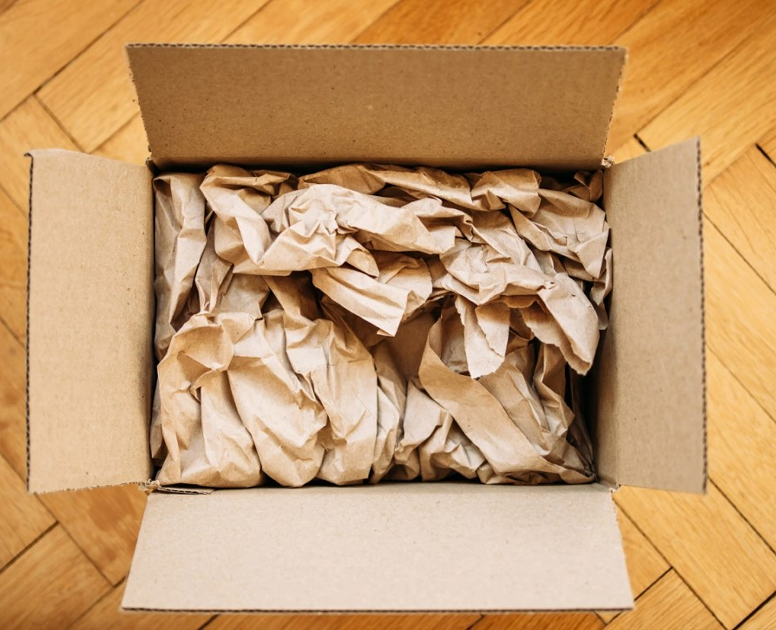 Wypełnianie pustej przestrzeni w opakowaniu